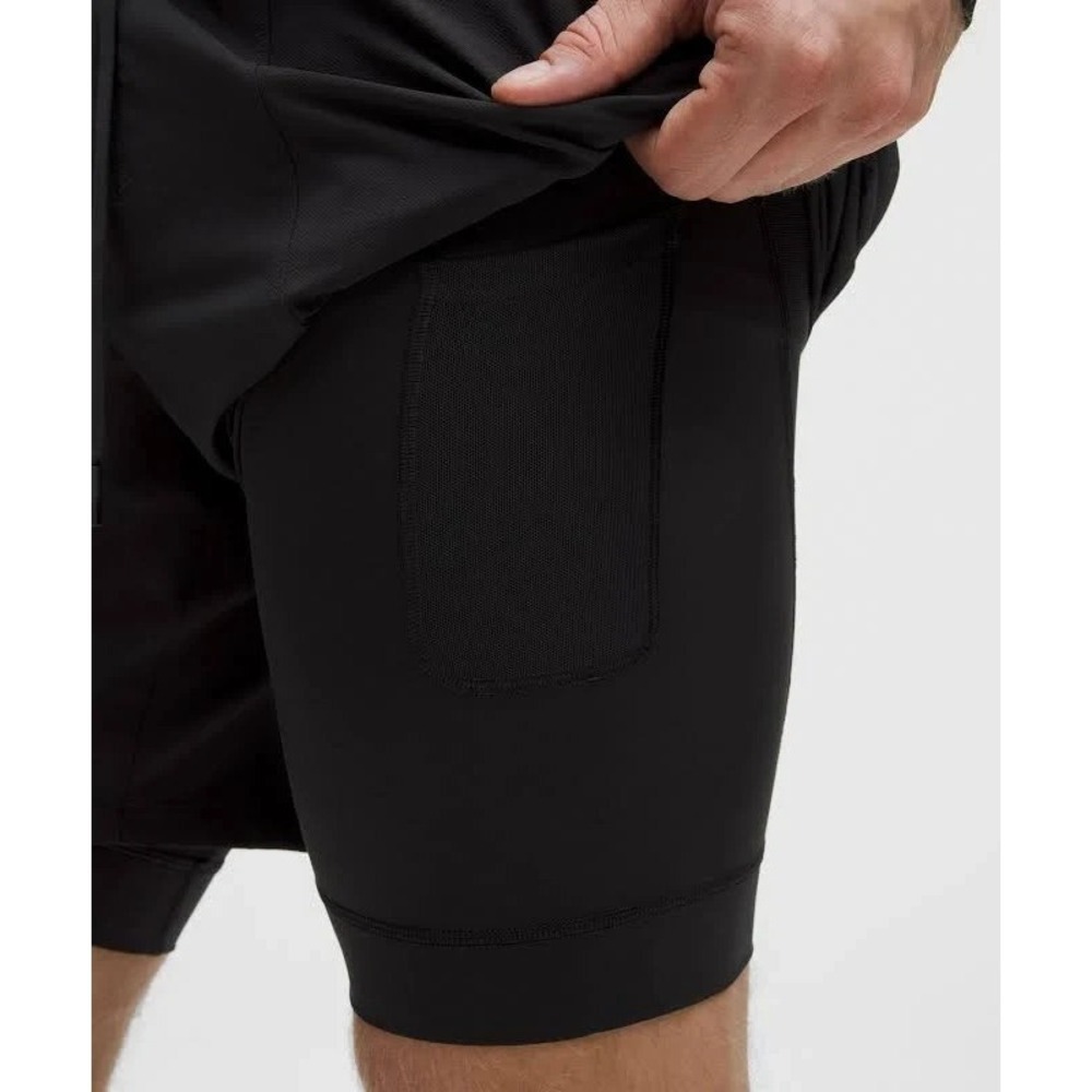 Lululemon License To Train Men's Active Shorts Large Black